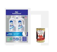 Dash Professional P&G Detergente líquido para lavadora, 160 lavados (2 x 80) 8 litros (2 latas de 4 litros) + Polpa italiana Gourmet 400 g