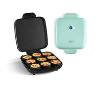 DASH Sous Vide Style Family Size Egg Bite Maker for Breakfast Bites, Sandwiches, Healthy Snacks or Desserts, Keto & Paleo Friendly (9 Servings), Aqua