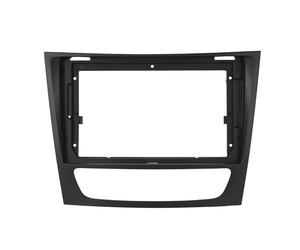 Dash trim face frame bezel cover Para Mercedes Para Benz Clase E W211 1999 2000 2001 2002-2007 1/2Din CD Coche DVD Marco Adaptador Audio Kits Molduras Tablero Panel Fachada 9 Pulgadas Car radio fascia
