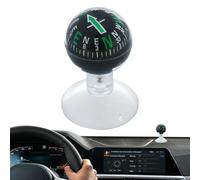Dashboard Ball Compass - Guía de Coche con para Coche con Escala de dirección Clara, brújula portátil para decoración de Interiores, Viajes por Carretera y conducción Diaria | Ayuda de