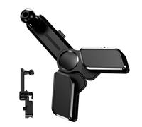 Dashboard Console, Screen Swivel Mount, 4-Direction Adjustable Screen Hinge Holder, Rotating Navigation Bracket for Automobile, Vehicle, Car, Men, Women, Driving, 0.24-0.59 Inches
