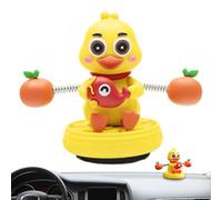 Dashboard Decorations - Shaking Spring Animal Figurine for Car and Vehicle Interiors | Luck Car Decor with Spring Motion & Charming Design for Women, Men, Dashboard, Home, Truck, SUV, Commuting