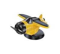 Dashboard Ornament, Solar Powered Car Dashboard Decorations, Miniature Airplane Collectible Figurines Vehicle Accessories Gift Display for Auto, Truck, Desktop, Home, Shelf,