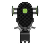 Dashboard Phone Holder Car Accessories - Sun Visor Feature, 6 pulgadas External Manual Dispositivo, Componente de Mantenimiento Interior del Vehículo, Robust Shock-Absorción de Sujeciones Sintéticas |