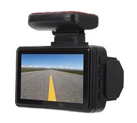 DashCam Frontal y Trasera, Pantalla HD IPS de 3 Pulgadas 1080P Grabadora de Cámara de Salpicadero de Trabajo Nocturno, Cámara de Salpicadero de Coche Giratoria para Conducir