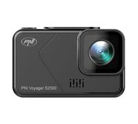 Dashcam PNI Voyager S2500 Cámara DVR para Coche WiFi, 4K UHD, Pantalla de 2'', Grabación de Ciclos, Monitoreo de Estacionamiento, Detección de Movimiento, Fuente de Alimentación 12V/24V