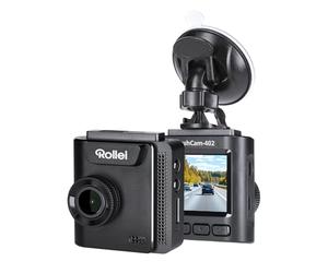 Dashcam, Rollei Dash CAM 402 Cámara de Coche con G-Sensor Grabación en Bucle Camara Coche Grabadora con Monitor de Aparcamiento 1080P HD Resolución 130° Gran Angular Dashcam-Dash-CAM-Camera-Coches