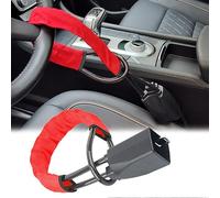 DASHENGFANG Candado de Volante para Coche,para Renault Scenic E-Tech Electric V 2023 2024 Garra de Volante, antirrobo, Garra de Volante para Coche, caravanas y Furgonetas,Red