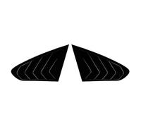 DASHENGFANG Cubierta de Rejilla de ventilación para Ventana Lateral Trasera,para BMW 4 Series F36 2014-2020 embellecedor de ventilación Lateral de Rejilla de Ventana Rejillas de ventilaci,Gloss Black