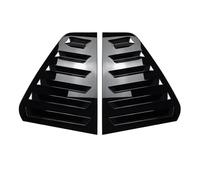 DASHENGFANG Cubierta de Rejilla de ventilación para Ventana Lateral Trasera,para VW Golf 6 MK6 2008-2012 embellecedor de ventilación Lateral de Rejilla de Ventana Rejillas de ventilaci,Gloss Black