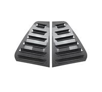 DASHENGFANG Cubierta de Rejilla de ventilación para Ventana Lateral Trasera,para VW Golf 6 MK6 2008-2012 embellecedor de ventilación Lateral de Rejilla de Ventana Rejillas de ventilaci,Carbon