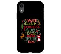 Dasher Dancer Prancer Vixen Moscato Vodka Tequila Blitzen Carcasa para iPhone XR