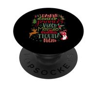 Dasher Dancer Prancer Vixen Moscato Vodka Tequila Blitzen PopSockets PopGrip Adhesivo