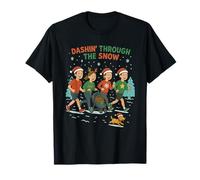 Dashin 'Through The Snow Running Runner Park Run Camiseta