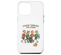 Dashin 'Through The Snow Running Runner Park Run Carcasa para iPhone 12 Pro MAX