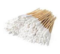 DASHUAIGE 120 unidades de limpieza de oídos para perros, madera, mascotas, limpiadores de oídos, palillos de limpieza de oídos, para mascotas, bastoncillos de algodón para mascotas, gatos, perros, 15