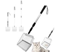 DASIAUTOEM Accesorios para gallinero, herramienta de limpieza de gallinero, mango de madera, accesorios de carga pesada, pala de establo para gallinero, separación de heces y escombros de arena para