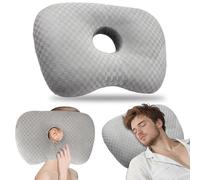 DASIAUTOEM Piercing de almohada con agujero - Piercing para el oído, almohada CNH Pillow, almohada para dormir de lado, piercing de oreja, cojín para dormir de lado para aliviar el dolor