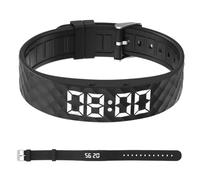 DASIAUTOEM Reloj con alarma vibratoria, pulsera despertador con vibración, alarmas personales o recordatorios de píldoras por día, despertador ruidoso para dormir profundo, regalos para el día del