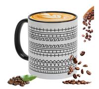 DASIAUTOEM Taza de café Fuck This Shit, Sarcastic Mugs, Funny Coffee Mug, taza de 300 ml con mensaje oculto, taza de té oculta, novedad creatividad humor taza (negro)