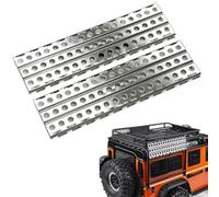 Dasing 2 Unidades de Acero Inoxidable de para Coche Axial SCX10-4 D90 1/10 RC Crawler Auto