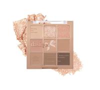 dasique Paleta de sombras n.° 24 Muted Nuts l Vegana | Sin crueldad animal l 9 tonos mezclables en acabados suaves, mate y brillantes