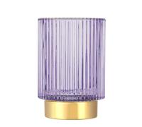 DASITON Organizador de Maquillaje,Organizador de Brochas de Maquillaje,Porta Brochas Maquillaje de Cristal,Organizador de Cosméticos,Almacenamiento de Cosméticos para Tocador,Baño,Dormitorio(Claro L)