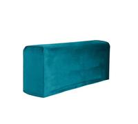 DASJKDI 1 par de Fundas extraíbles for sillones, Funda for reposabrazos sofá, Protectores elásticos for Brazos, sólida for for Sala Estar para sillones reclinables, sofás(Peacock Blue)