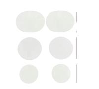 DASJKDI 3 juegos 6 uds parche frontal autoadhesivo malla for calzado deportivo reparación de agujeros impermeables parches talón for hombres for zapatos per punta e tallone di sneakers(White)