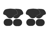 DASJKDI 3 juegos de zapatillas deporte, reparación talón, daño lateral del zapato, parche adhesivo, uso adecuado for una amplia gama zapatos per punta e tallone di sneakers(Black-16Pcs)