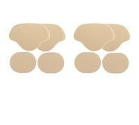 DASJKDI 3 juegos de zapatillas deporte, reparación talón, daño lateral del zapato, parche adhesivo, uso adecuado for una amplia gama zapatos per punta e tallone di sneakers(Beige-16Pcs)