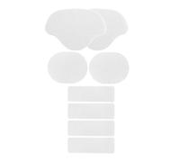 DASJKDI 3 juegos de zapatillas deporte, reparación talón, daño lateral del zapato, parche adhesivo, uso adecuado for una amplia gama zapatos per punta e tallone di sneakers(White)