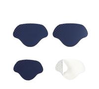 DASJKDI 5sets/4 Uds Protector de talón parche adhesivo reparación zapatos productos for el cuidado los pies parches deportivos almohadillas per punta e tallone di sneakers(Royal blue)