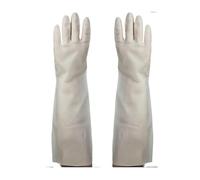 DASJKDI Acid And Alkali Resistant Kitchen Clean Tools Waterproof Dishwashing Rubber Nitrile Gloves No Deformation para lavar platos y tareas de limpieza(Color2,S(7))