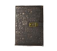 DASJKDI Diario Agenda con código A5, A6 y B5 candado, libreta retro, de cuentas sencilla, bloc notas 200 páginas(B5)