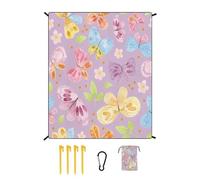 DASJKDI Esterilla de Picnic Impermeable, portátil, Resistente al Viento, for Acampar, sin Arena, 180 x 220 cm, for Exteriores, for Viajes Parque para Acampar, Parque, jardín