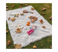 DASJKDI Esterilla portátil a Prueba de Humedad 90-150 cm for Picnic, Camping, Playa, Exterior, Ideal for Acampar para Acampar, Parque, jardín(Beige)