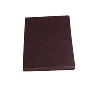 DASJKDI Fieltro marrón, Tela de poliéster 1 MM Espesor for Manualidades Costura for, álbum Recortes, Hojas no Tejidas, 40 unids/Lote 10CMX15CM para Costura y Manualidades de Bricolaje(Color5)