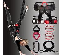 DASKING Heavy Bungee Band Set, Air Yoga Resistence Bungee Stretch Gürtel 4D Coreografía Tanzseil, Exercise Resistance Belt Training Fitness Home Gym Professional Trainingsausrüstung