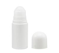 DASNTERED Botella enrollable portátil, 4 unidades de 50 ml, bálsamos labiales vacíos rellenables, botella de aceite esencial, a prueba de fugas, desodorante para protector solar, hidratante, etc