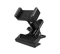DASNTERED Soporte de teléfono para guitarra, clip para cabeza de guitarra, soporte para teléfono móvil para transmisión en vivo, enseñanza, grabación de video, Android y otros teléfonos compatibles