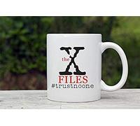 Dason Xfiles Taza de café X Files Mug Xfile Fan Gift Trust No One Mulder y Scully 884892