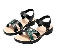 Dasongff Sandalias Deportivas Mujer Sandalia Ortopédicas Cómodo Punta Abierta Verano con Soporte del Arco Zapatos de Senderismo Sandalias Cuñas Para Uso Diario Vacaciones Verano, O negro, 40 EU