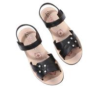 Dasongff Sandalias Deportivas Mujer Sandalia Ortopédicas Cómodo Punta Abierta Verano con Soporte del Arco Zapatos de Senderismo Sandalias Cuñas Para Uso Diario Vacaciones Verano, H negro., 39 EU