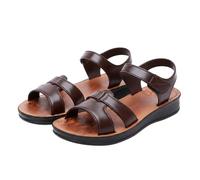 Dasongff Sandalias Deportivas Mujer Sandalia Ortopédicas Cómodo Punta Abierta Verano con Soporte del Arco Zapatos de Senderismo Sandalias Cuñas Para Uso Diario Vacaciones Verano, B Marrón, 38 EU