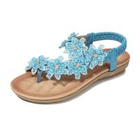 Dasongff Sandalias Mujer Verano Cómodo Chanclas Mujer Cuero Zapatos Ortopédicos Mujer Confort Chic Verano Transpirable Sandalia Chica Senderismo De Cuñas Elegante Vacaciones