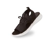 Dasongff - Sandalias ortopédicas para mujer, zapatillas elegantes y versátiles, finas tiras con acabado metalizado, tacón pequeño, confort, elegante, antiolores Slip-ins a slip-ins, Negro , 37 EU