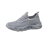 Dasongff - Zapatillas deportivas para hombre, zapatillas ortopédicas para hombre, transpirables, ligeras y cómodas, para caminar, para practicar senderismo y senderos, aventuras al aire libre, A gris