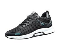 Dasongff - Zapatillas elevadoras para hombre, con suela que aumenta la talla hasta 10 cm, 8 cm, 6 cm, zapatos de tacón invisible ligeros, suela antideslizante para caminar y senderos deportivos, B