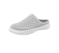 Dasongff - Zapatillas ortopédicas para mujer, verano, cojín de aire, suela suave, transpirable, antideslizante y antideslizante, apoyo a deseo plantar, gris, 40 EU